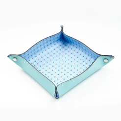 Light Blue Large Leather Vide00A0Poche