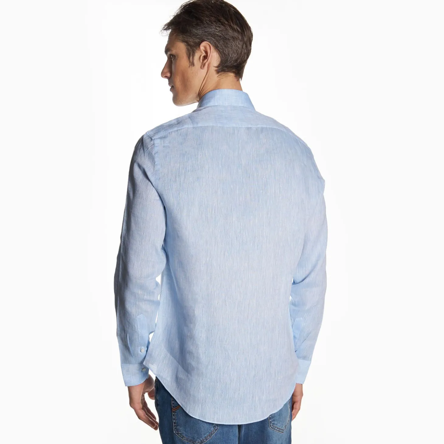 Light Blue Linen Shirt