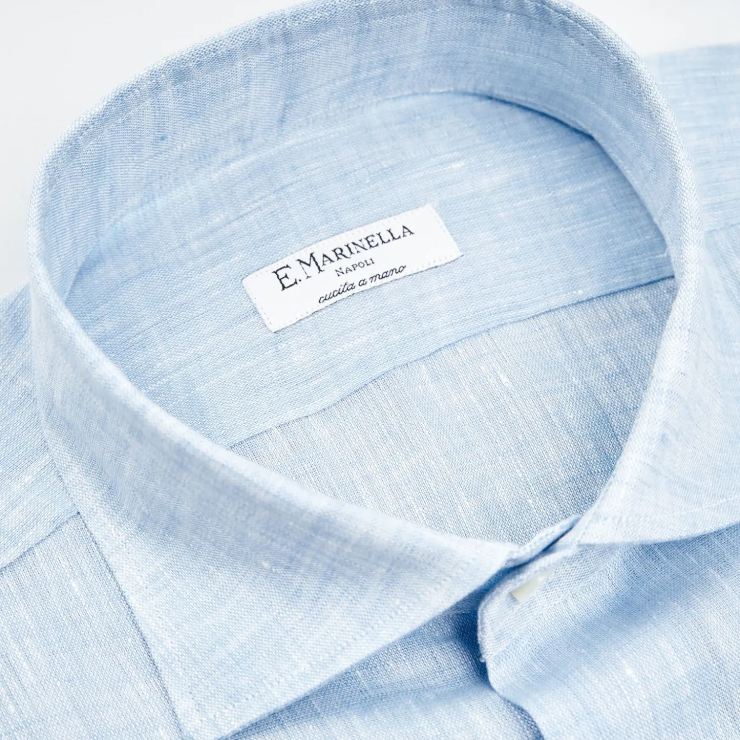 Light Blue Linen Shirt