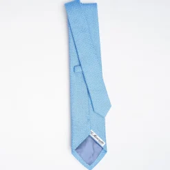 Light Blue Sartorial Granadine Silk Tie