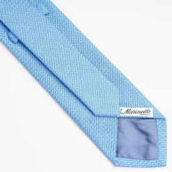 Light Blue Sartorial Granadine Silk Tie