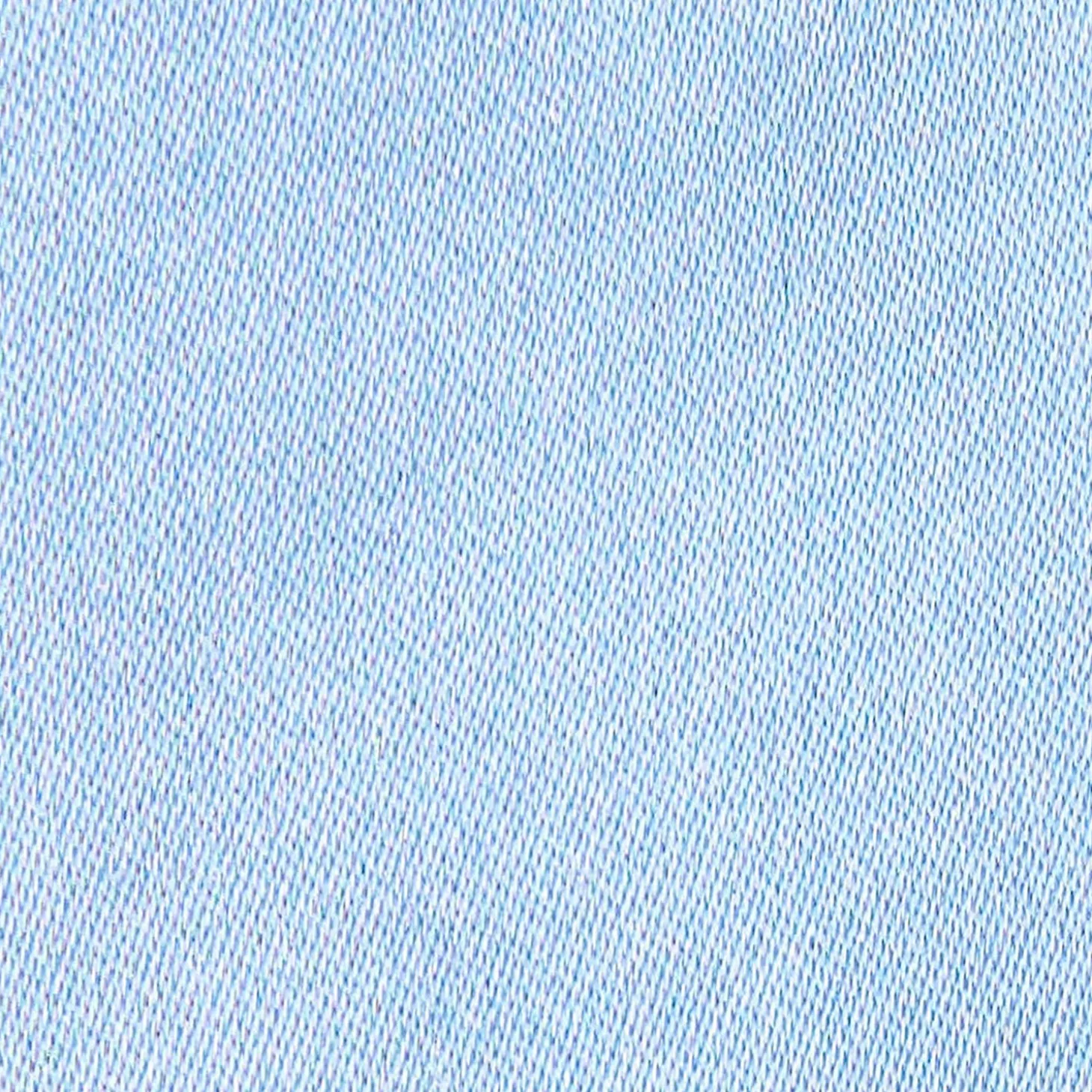 Light Blue Silk Satin Bowtie To Self-Tie - Solid Color