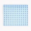 Light Blue Small Wallet In Silk And Leather