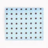 Light Blue Small Wallet In Silk And Leather