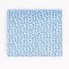 Light Blue Small Wallet In Silk And Leather
