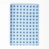 Light Blue Vertical Wallet In Silk And Leather