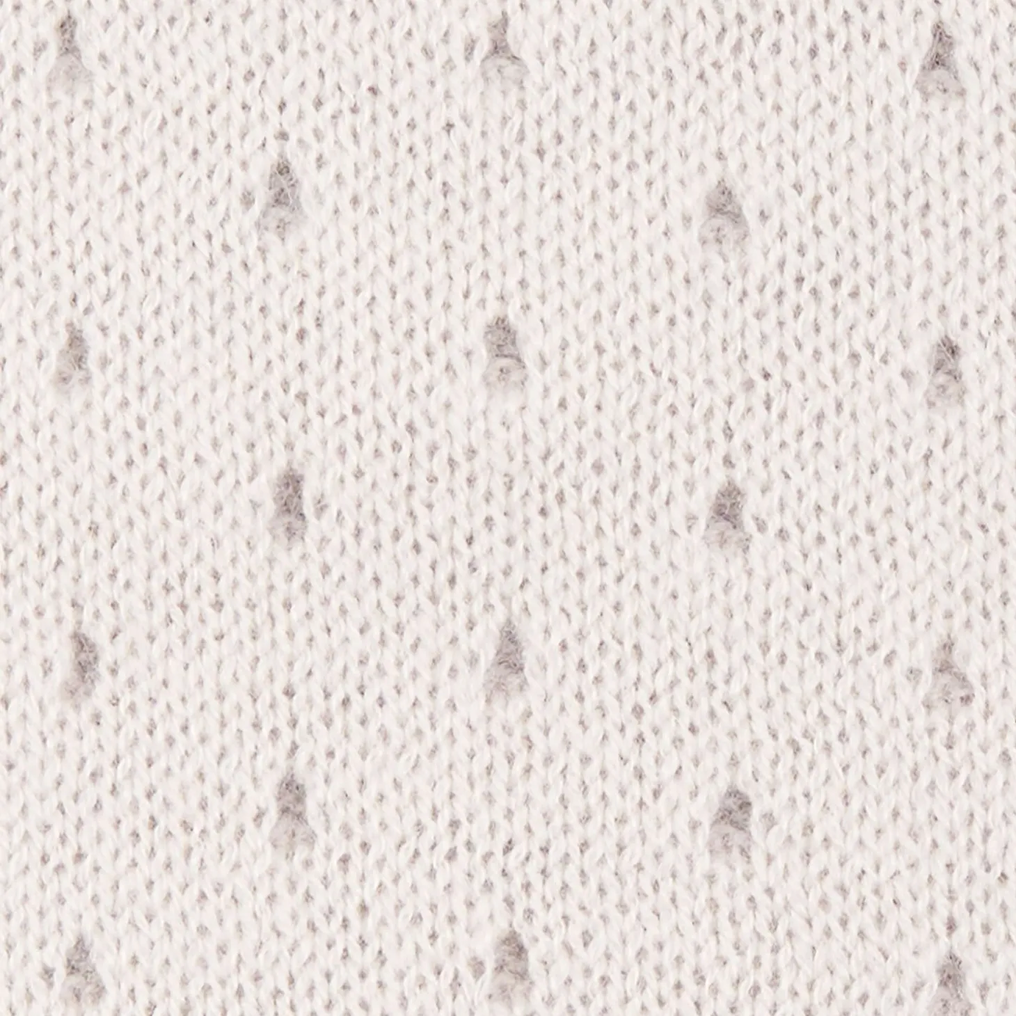 Light Brown And Beige Dots Cashmere Neck Warmer