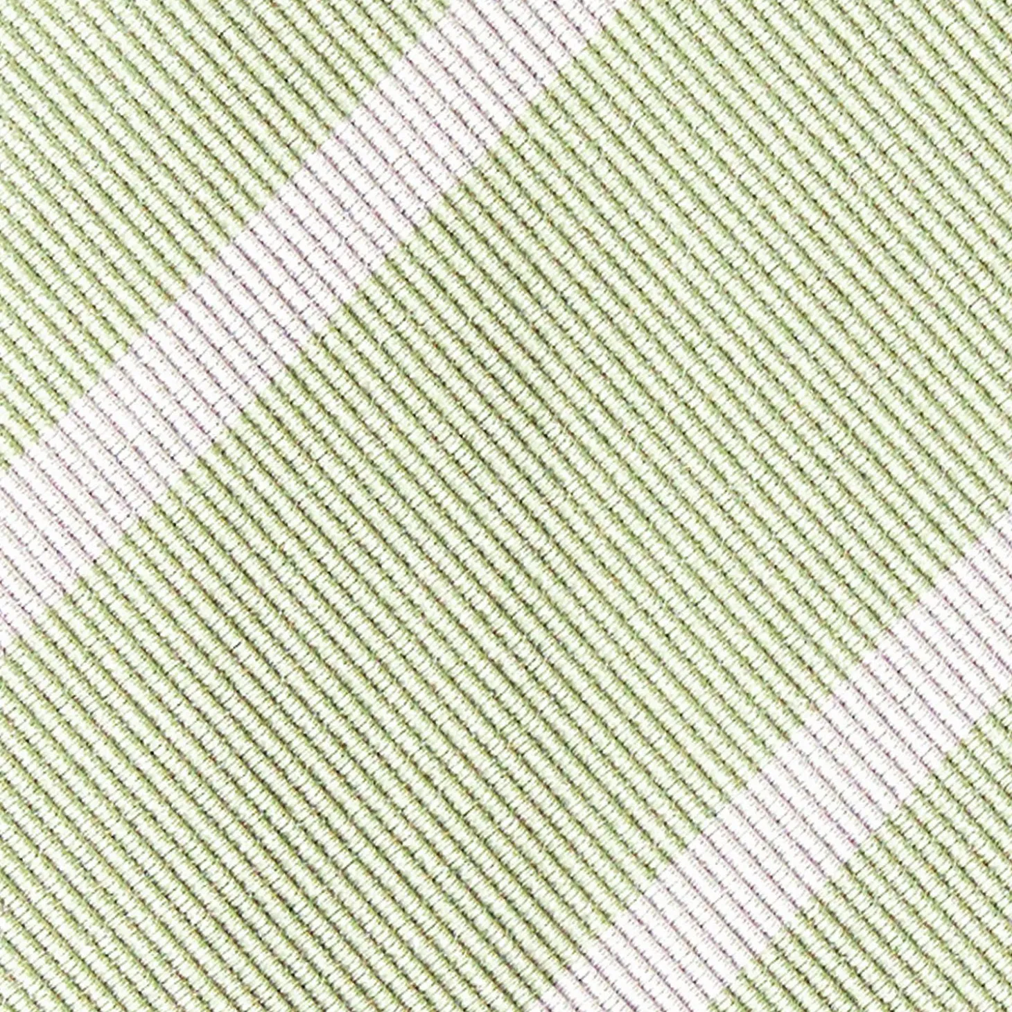 Light Green Sartorial Striped Silk Tie