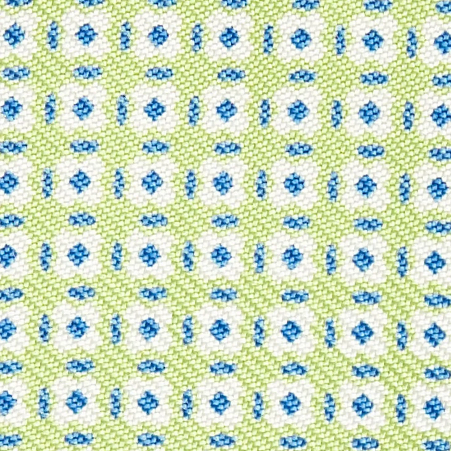 Light Green Silk Bowtie To Self-Tie - Small Flower Pattern