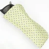 Light Green Silk Glasses Case