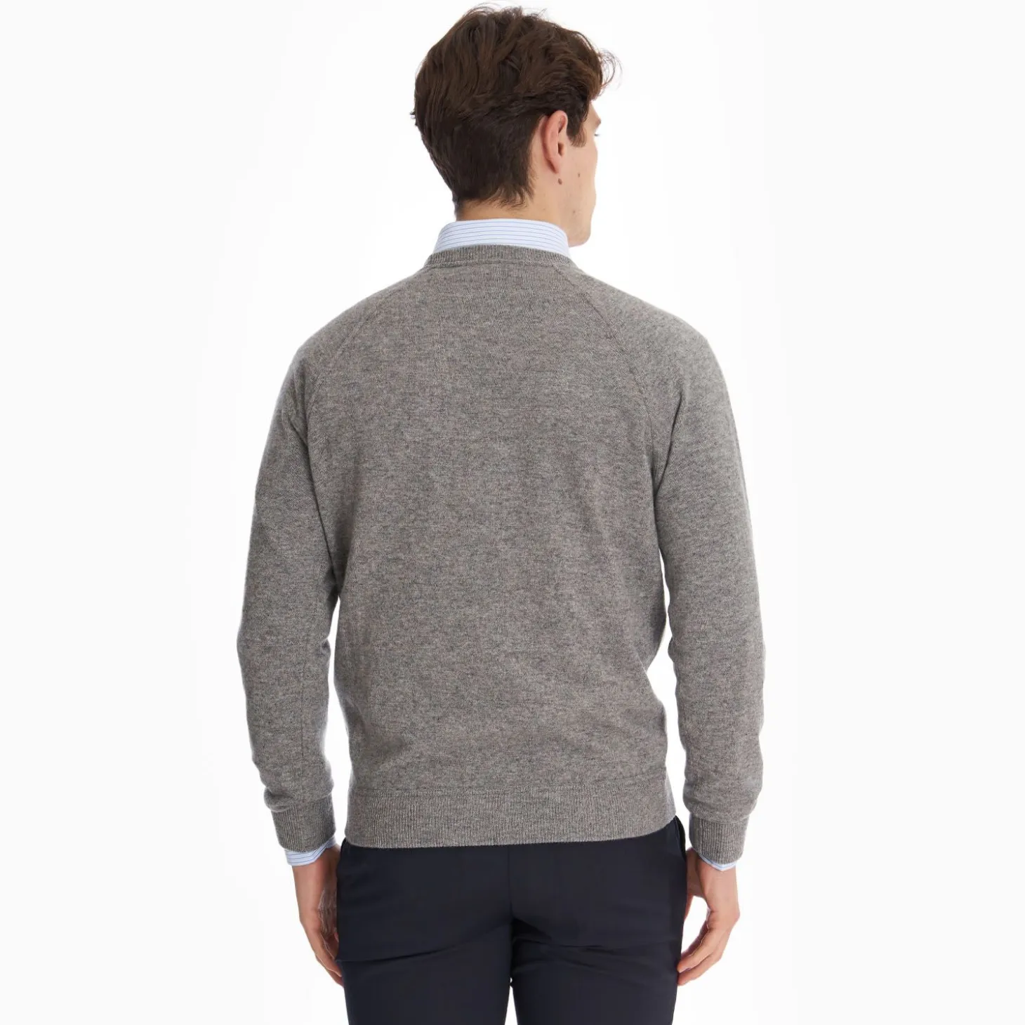 Light Grey Cashmere Sweatshirt