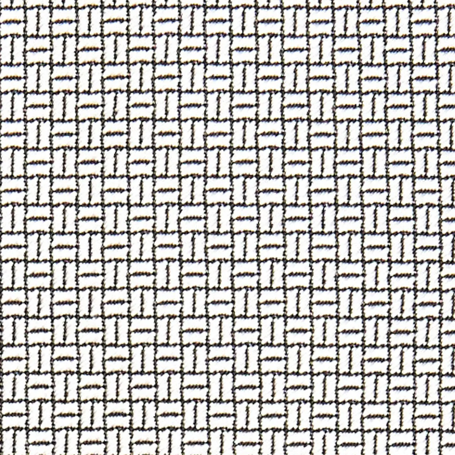 Light Grey Ceremonial Jacquard Silk Tie - Small Geometric Pattern