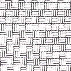 Light Grey Ceremonial Jacquard Silk Tie - Small Geometric Pattern