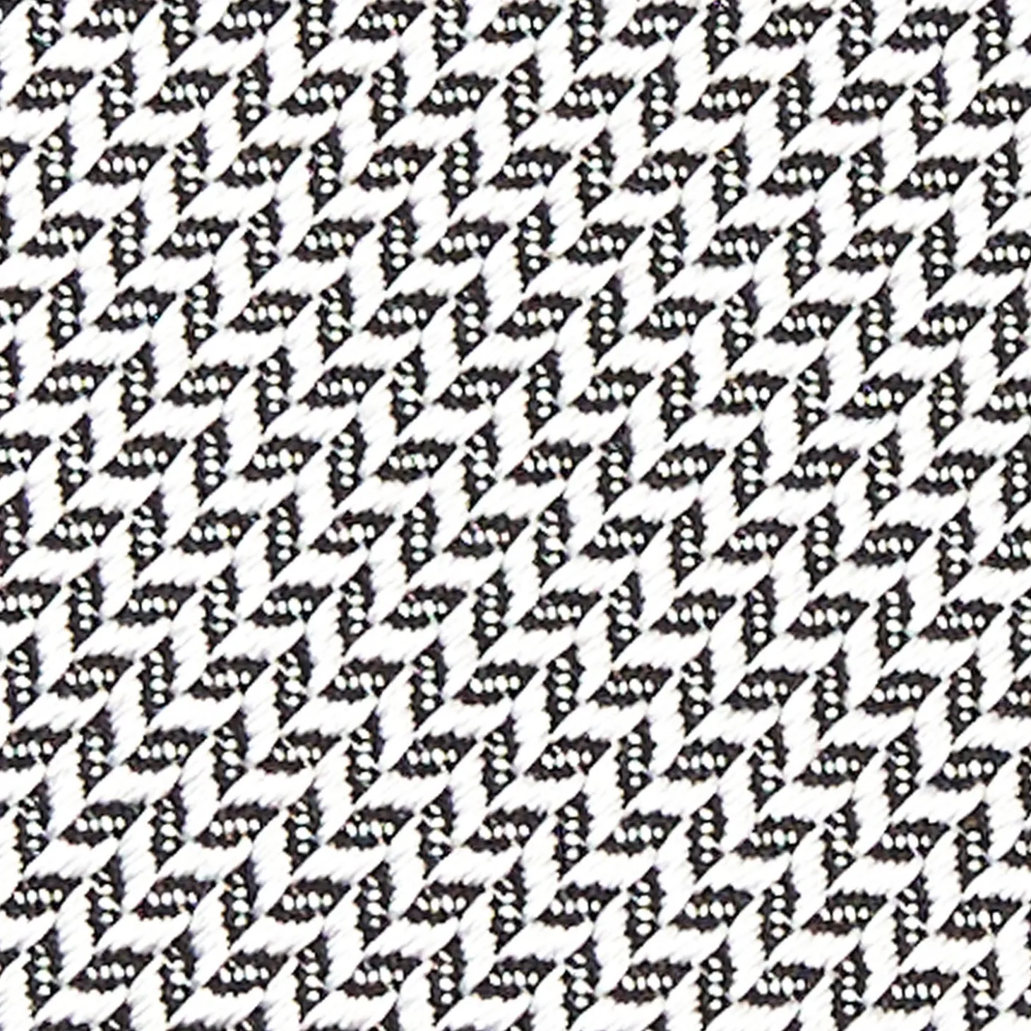 Light Grey Ceremonial Jacquard Silk Tie - Small Geometric Pattern