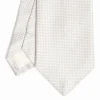 Light Grey Ceremonial Jacquard Silk Tie