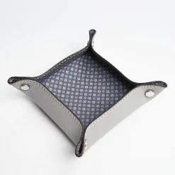 Light Grey Small Leather Vide00A0Poche
