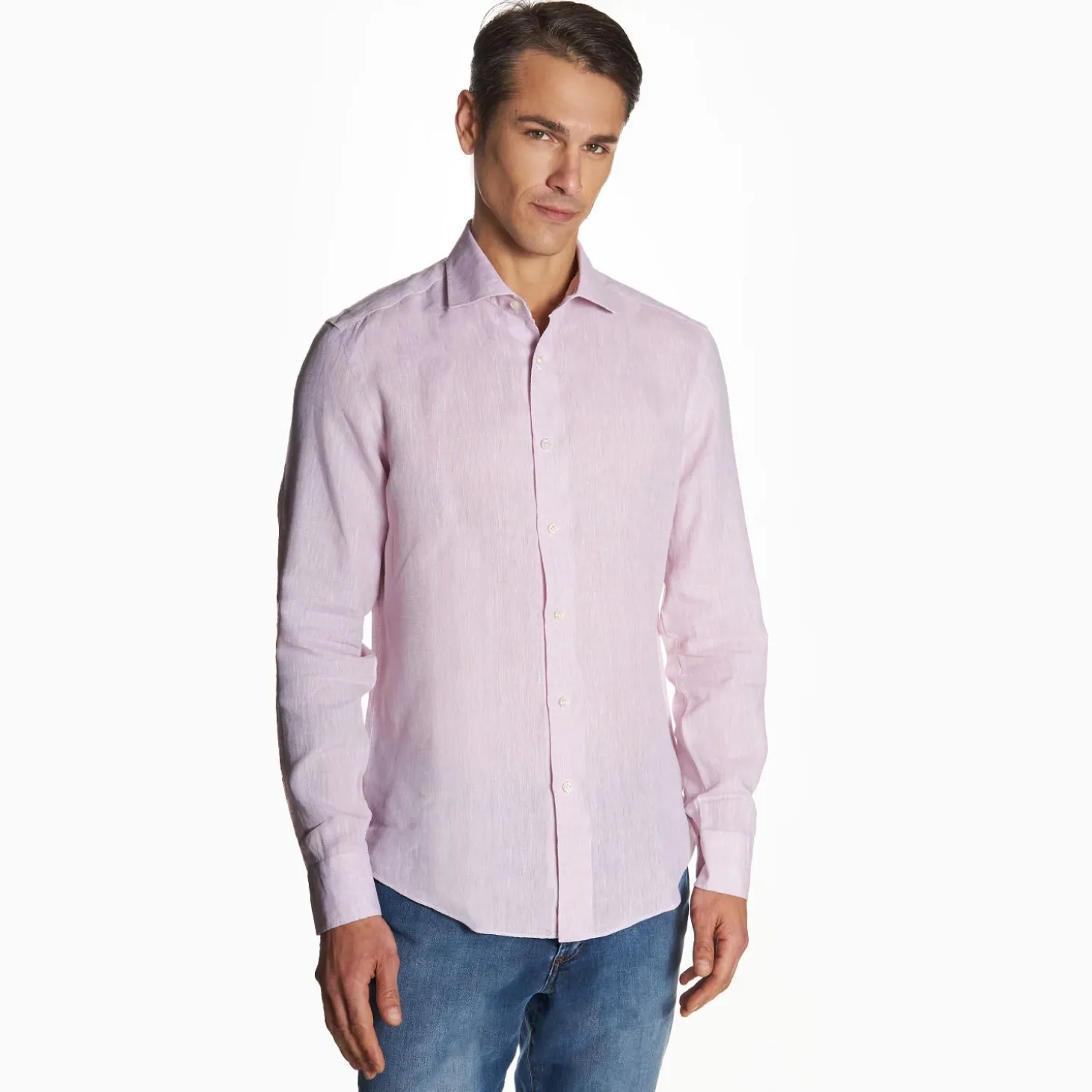 Lilac Linen Shirt