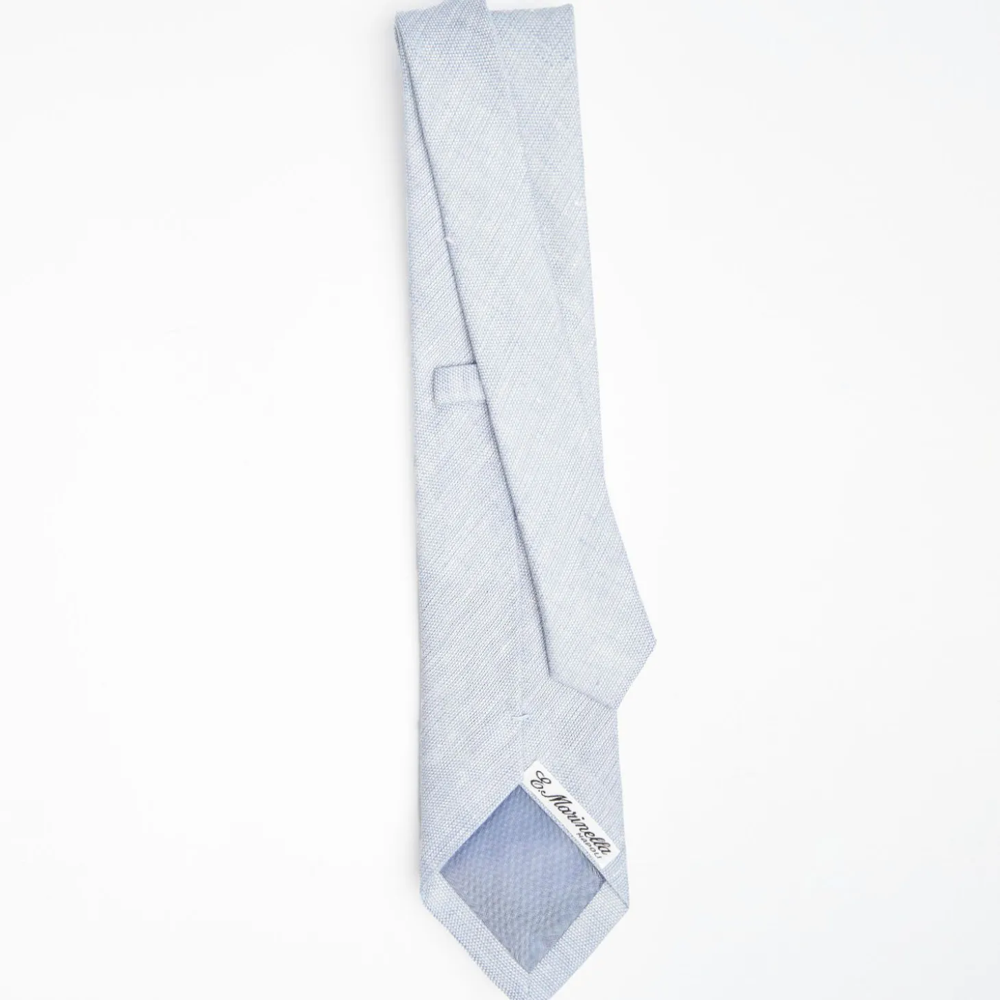Linen Tie - Solid Light Blue Color