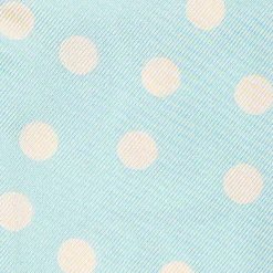 Mid Blue Silk Twilly Mediterranean Vibes