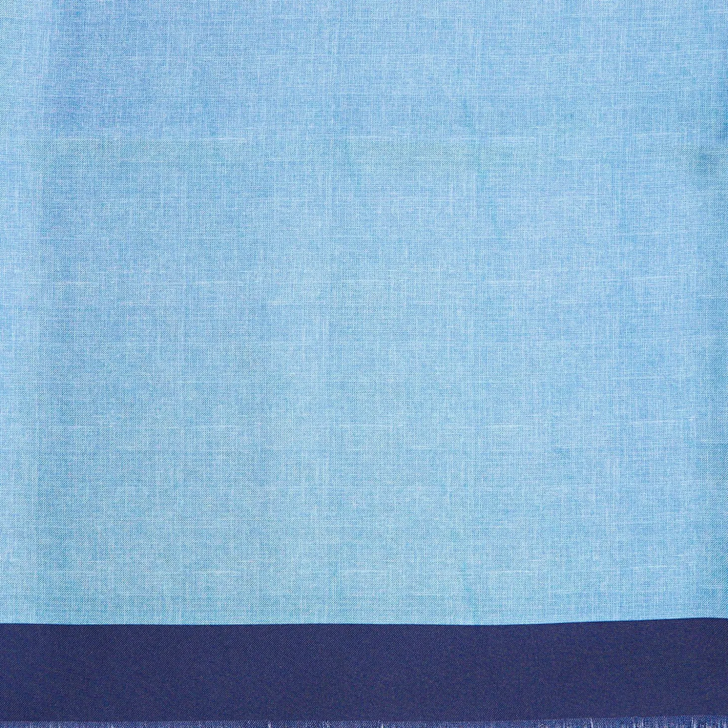 Midnight And Light Blue Double Silk Scarf