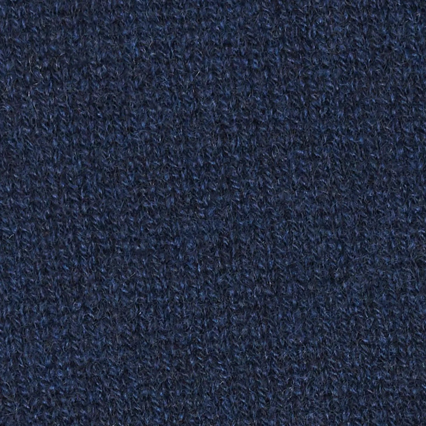 Midnight Blue And Beige Two-Tone Solid Cashmere Neck Warmer
