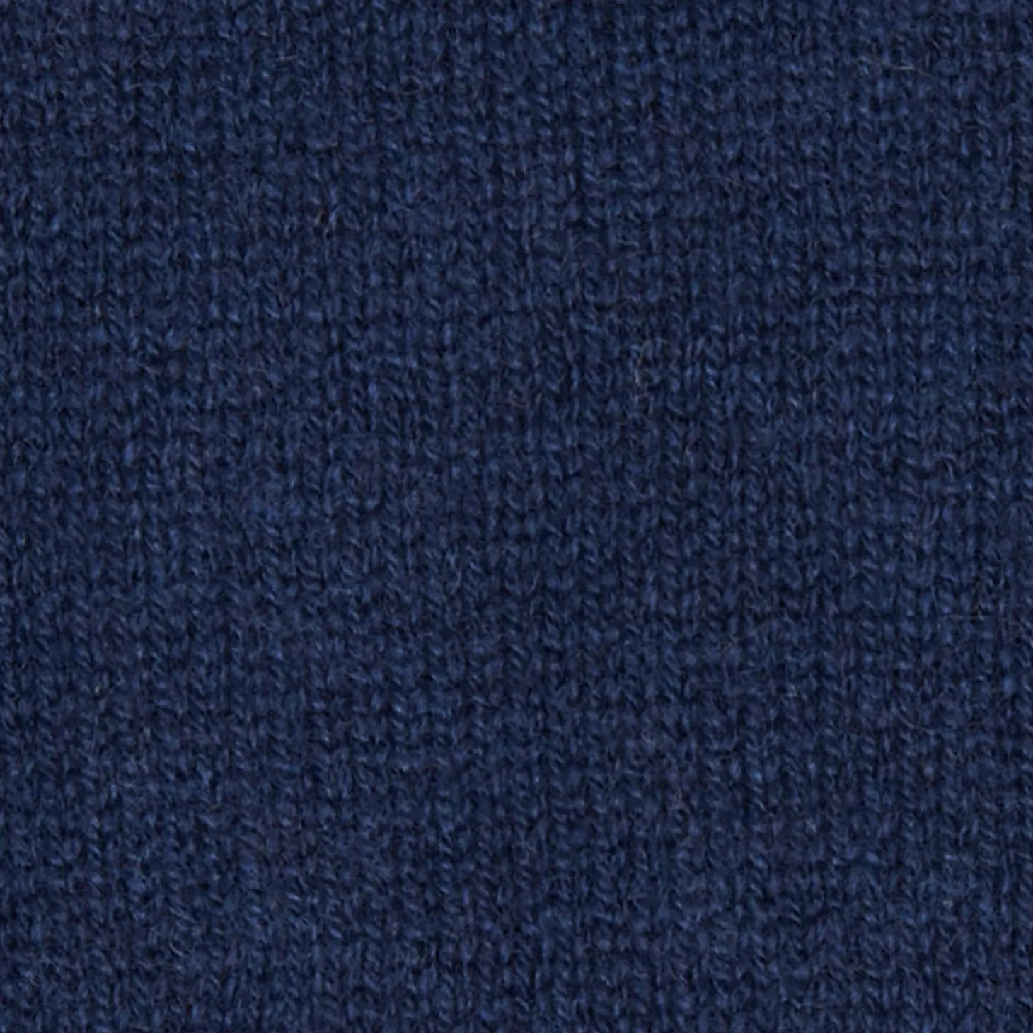 Midnight Blue And Dark Brown Two-Tone Solid Cashmere Neck Warmer