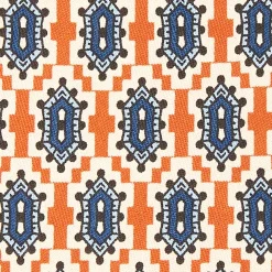 Orange Archivio Collection Silk Tie 1986-04