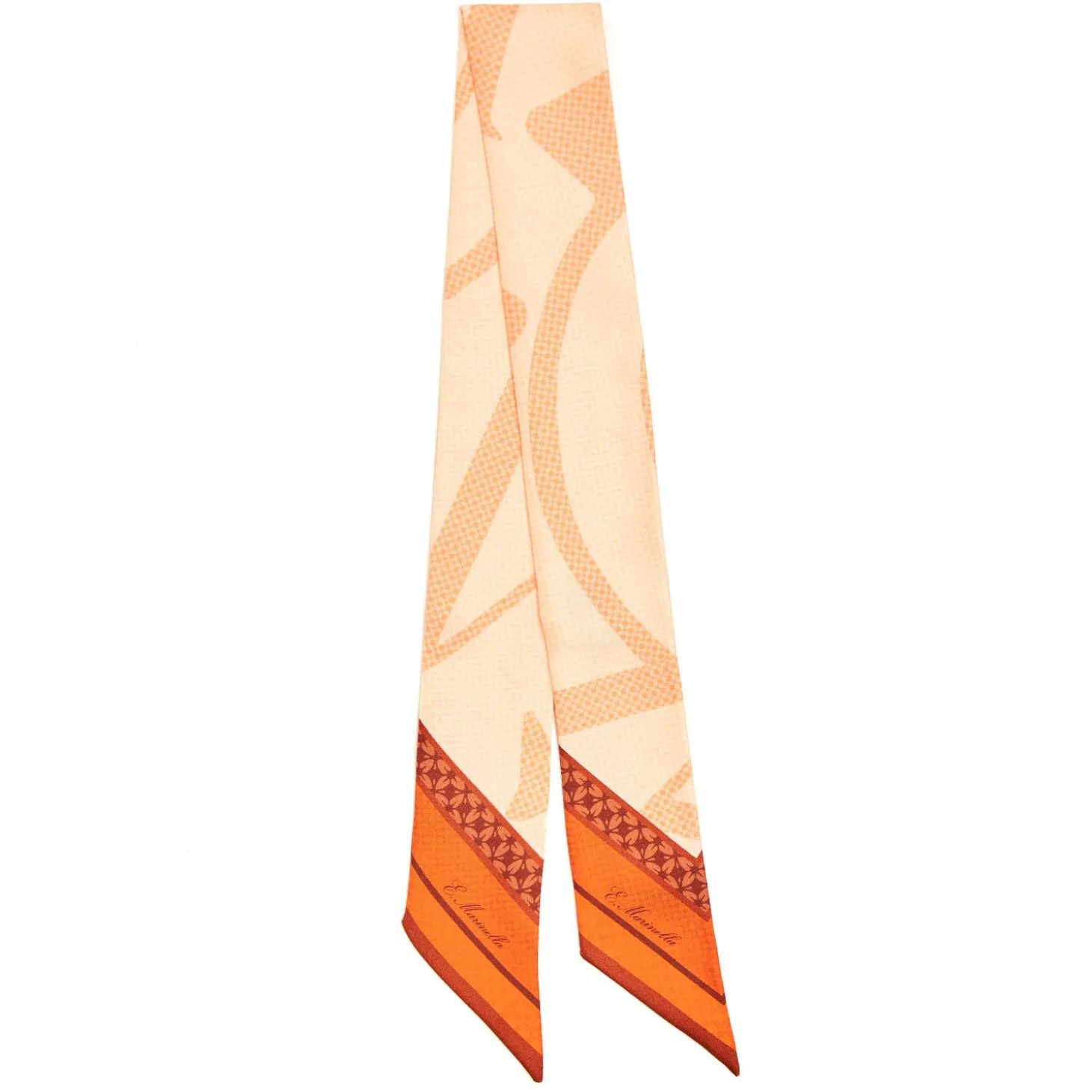 Orange Silk Twilly Archivio Inspiration 1961