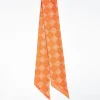 Orange Silk Twilly - Archivio Pattern