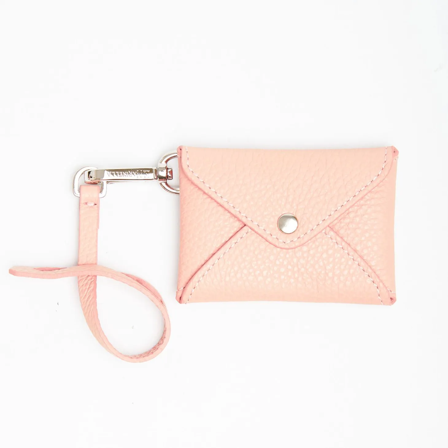 Pink Leather Credit Card Holder