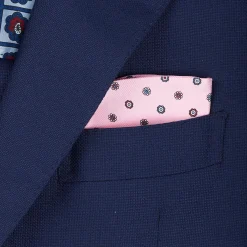 Pink Silk Glasses Case