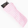 Pink Silk Glasses Case