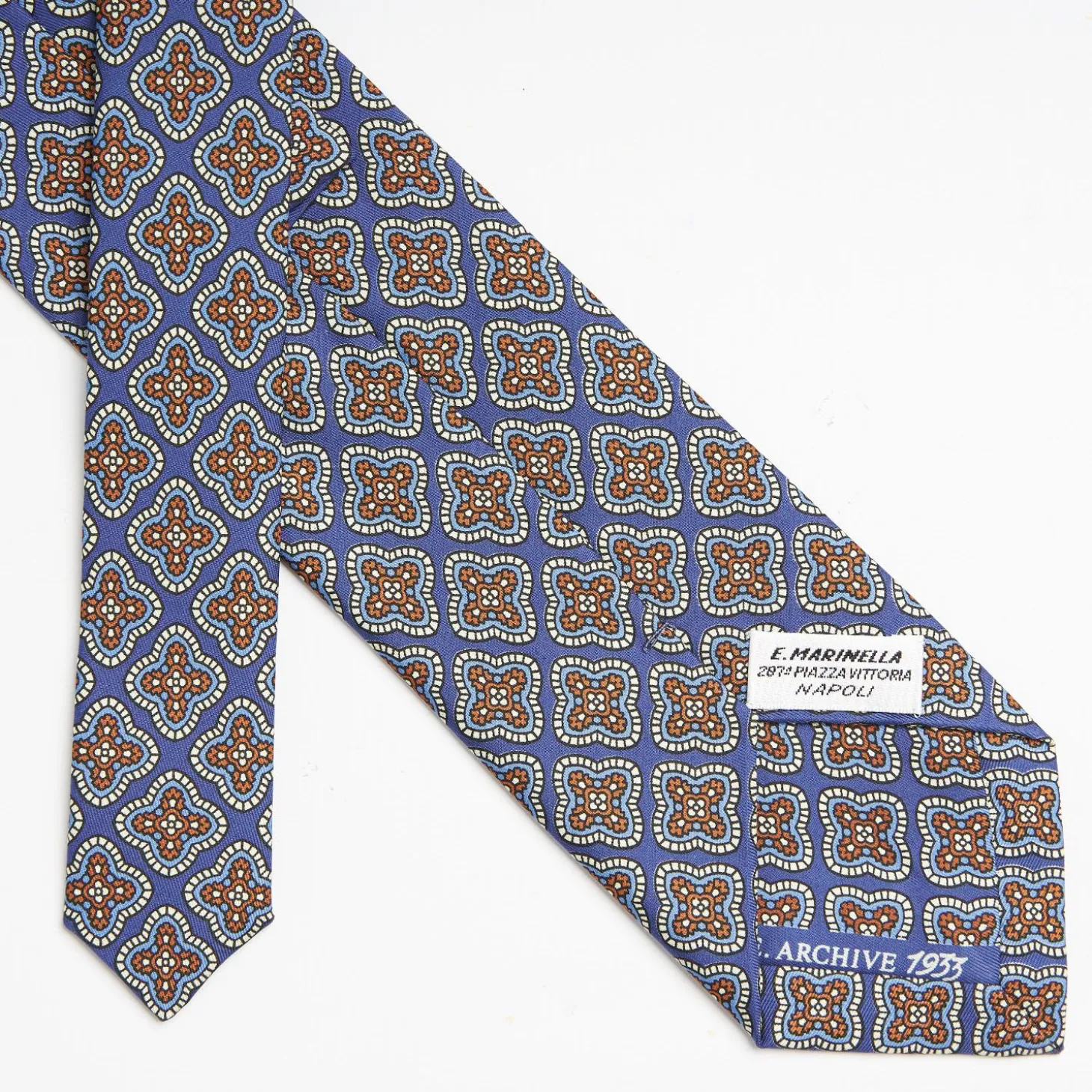 Powder Blue Archivio Collection Silk Tie 1933-1-03