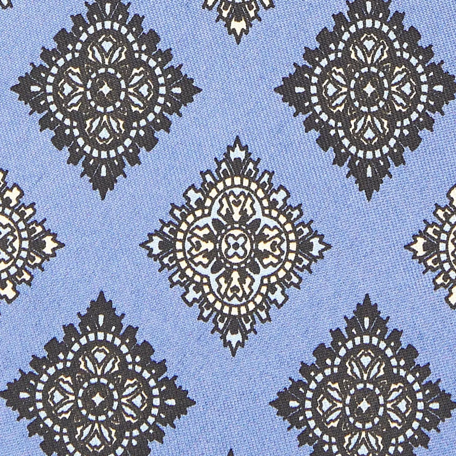 Powder Blue Archivio Collection Silk Tie 1988-03