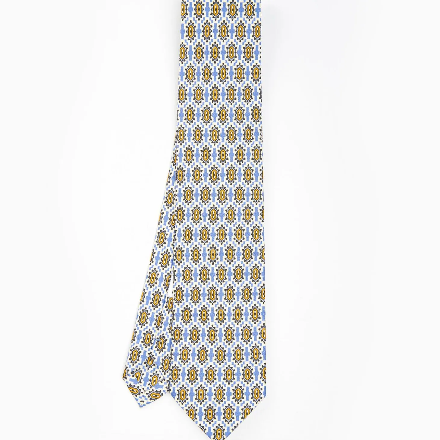 Powder Blue Archivio Collection Silk Tie 1986-06