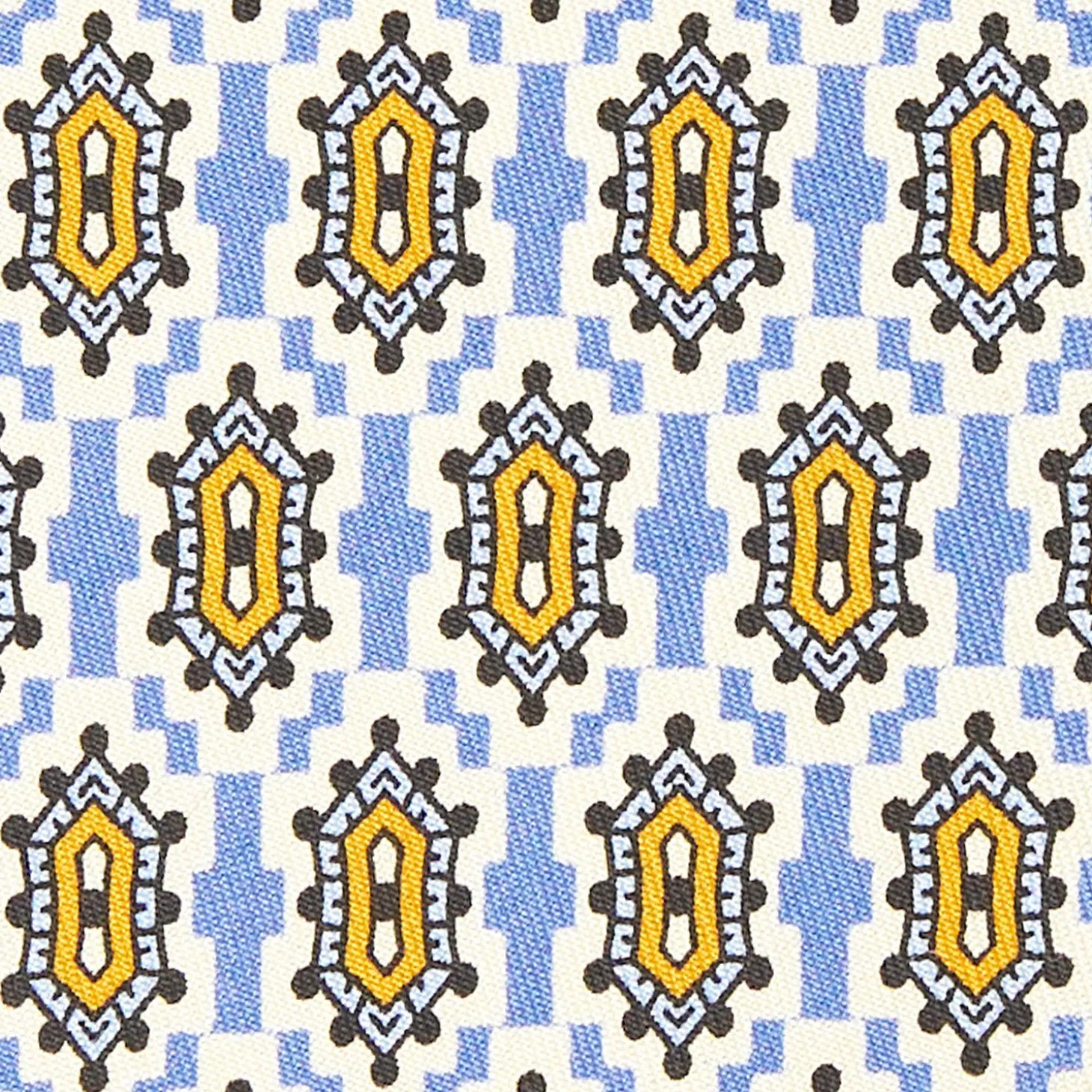 Powder Blue Archivio Collection Silk Tie 1986-06