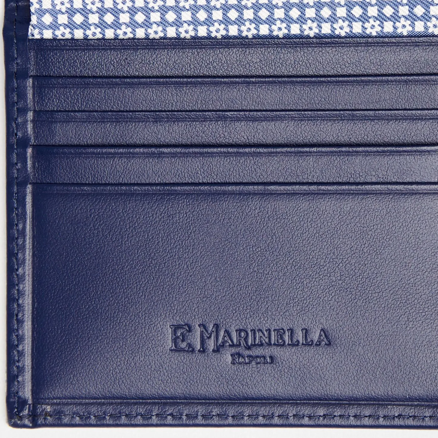 Powder Blue Small Wallet In Silk And Leather