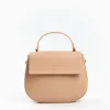Powder Pink Smooth Leather Cleo Bag