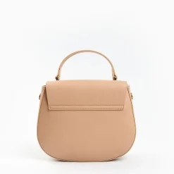 Powder Pink Smooth Leather Cleo Bag
