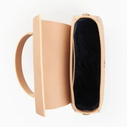 Powder Pink Smooth Leather Cleo Bag