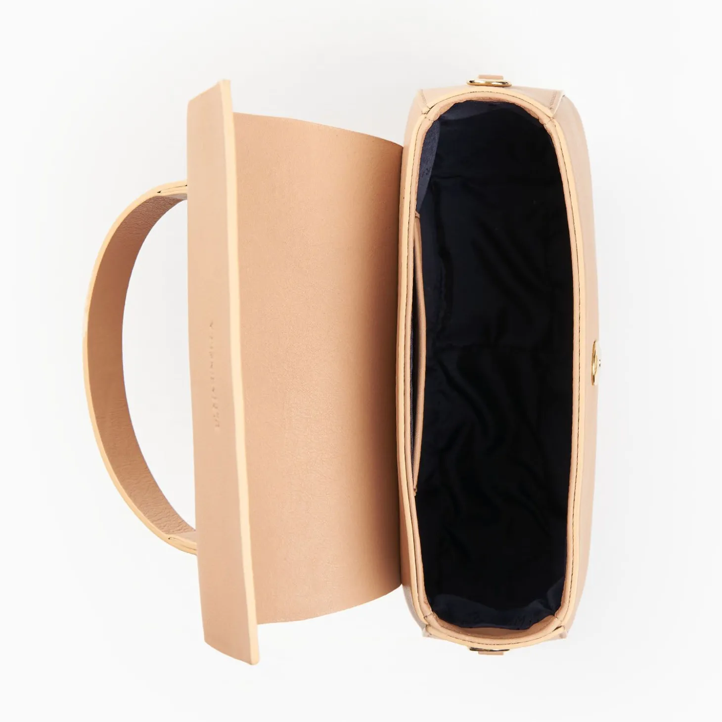 Powder Pink Smooth Leather Cleo Bag