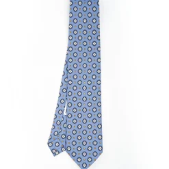 Powser Blue Archivio Collection Silk Tie 1989-03