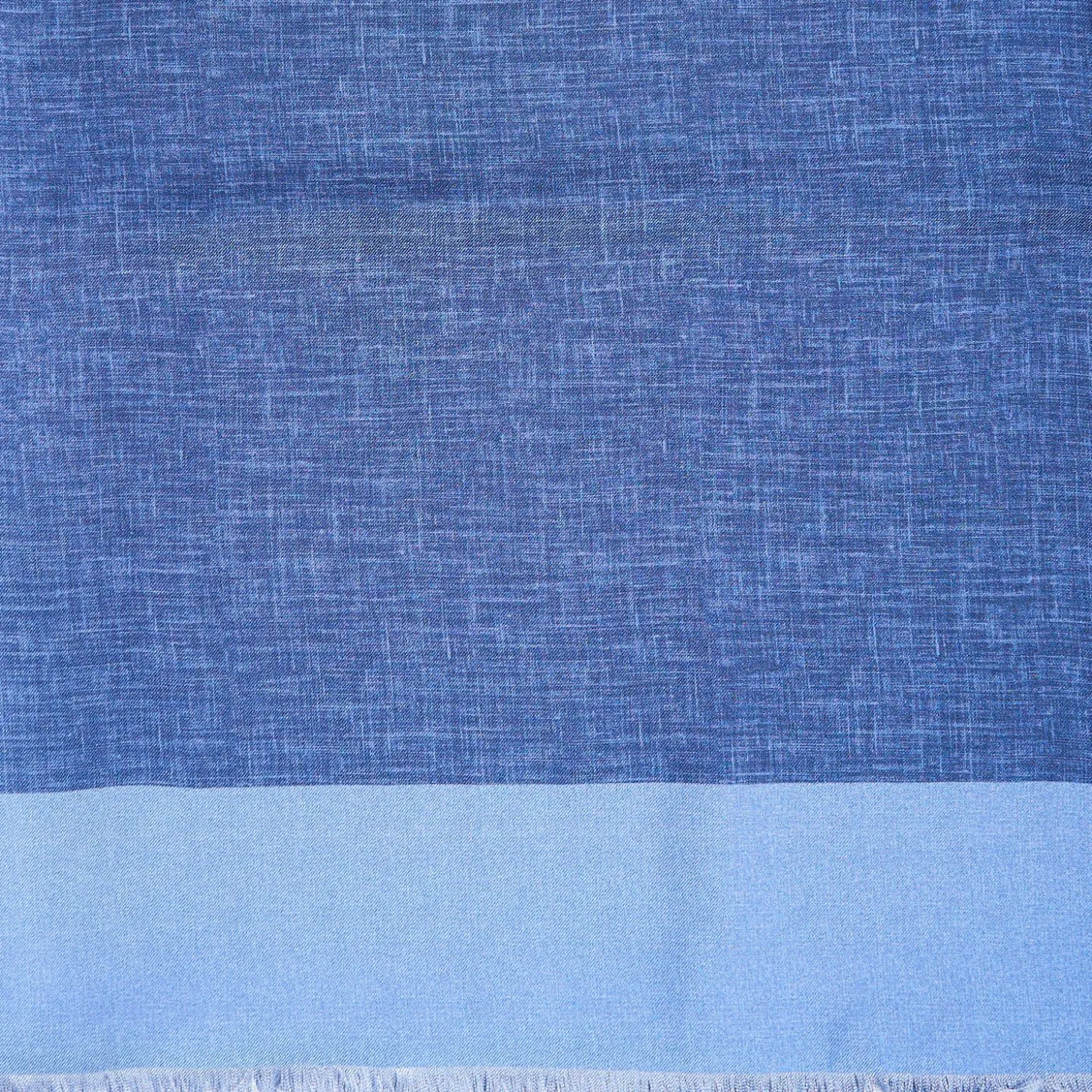 Red And Blue Double Silk Scarf