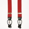 Red Braces Herringbone Pattern