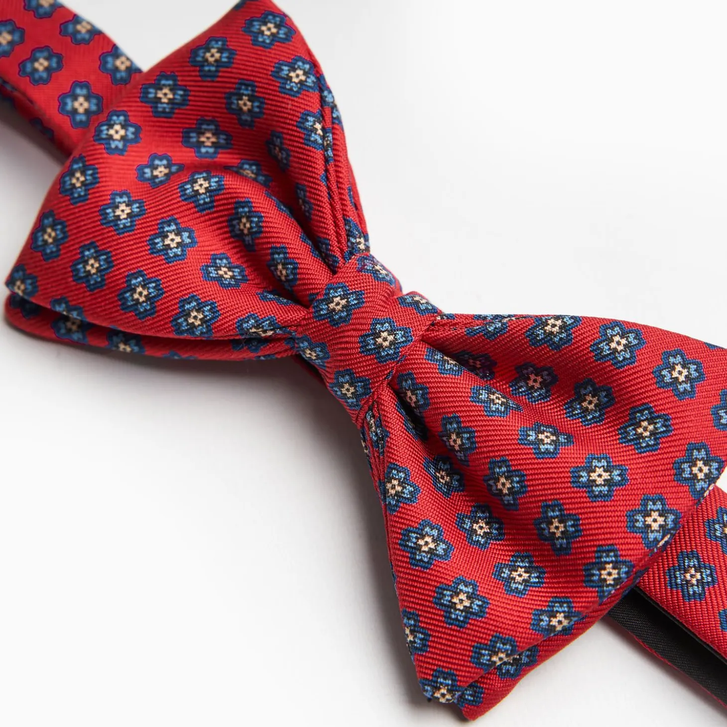 Red Pre-Knotted Bowtie- Small Designs