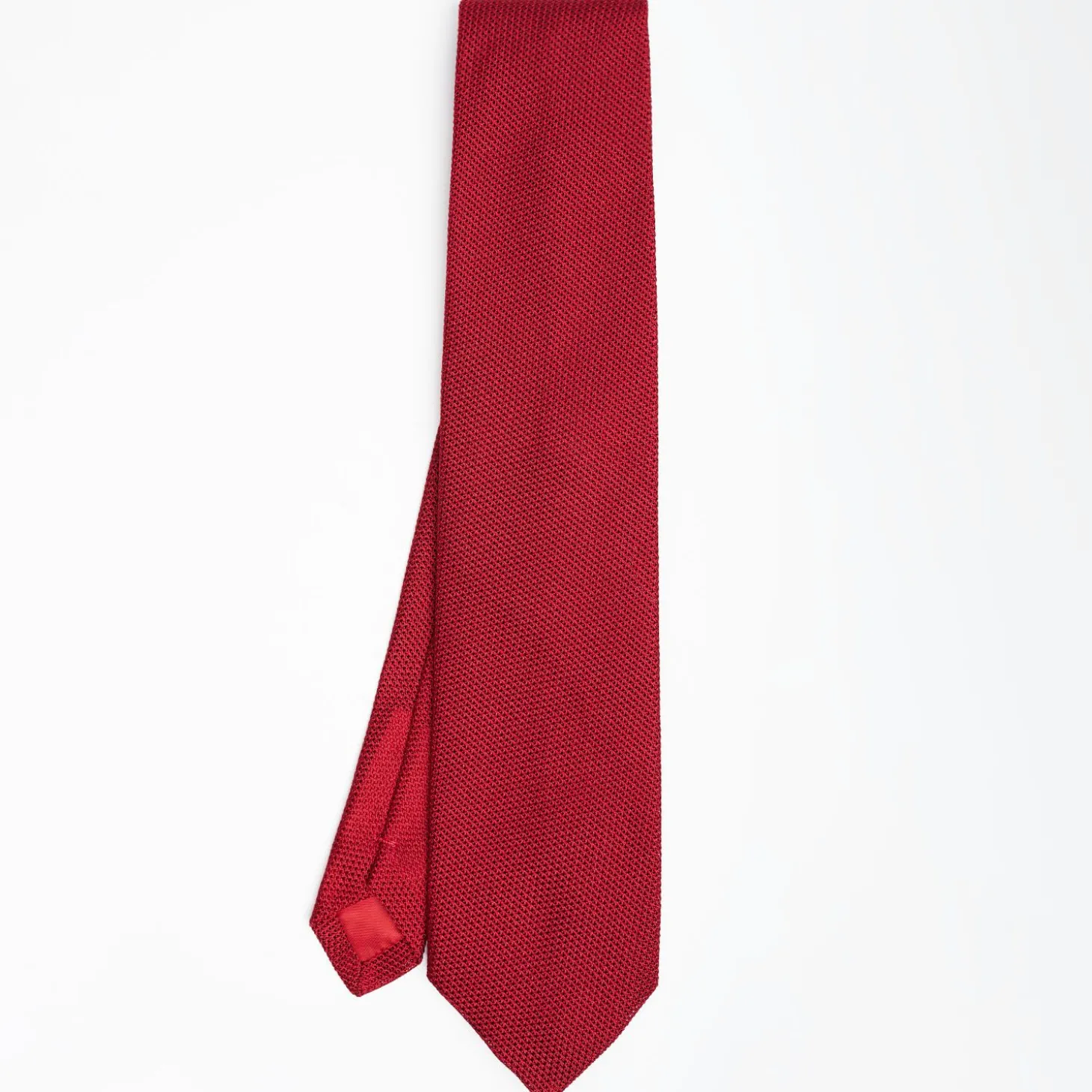 Red Sartorial Granadine Silk Tie
