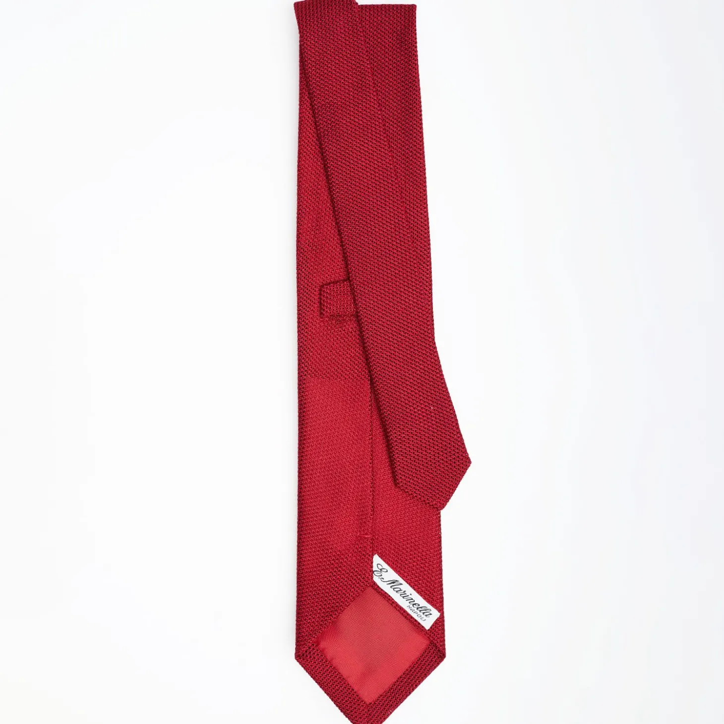 Red Sartorial Granadine Silk Tie
