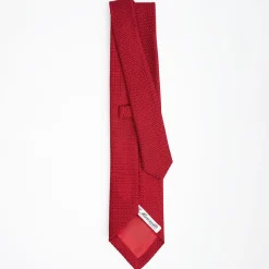 Red Sartorial Granadine Silk Tie
