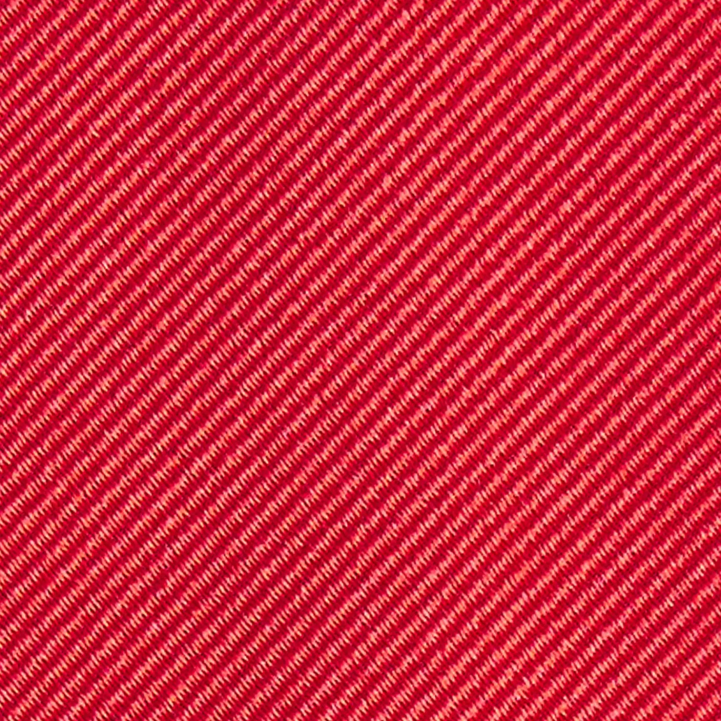 Red Sartorial Jacquard Silk Tie - Solid Color