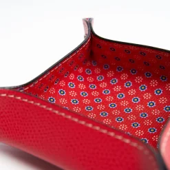 Red Small Leather Vide00A0Poche